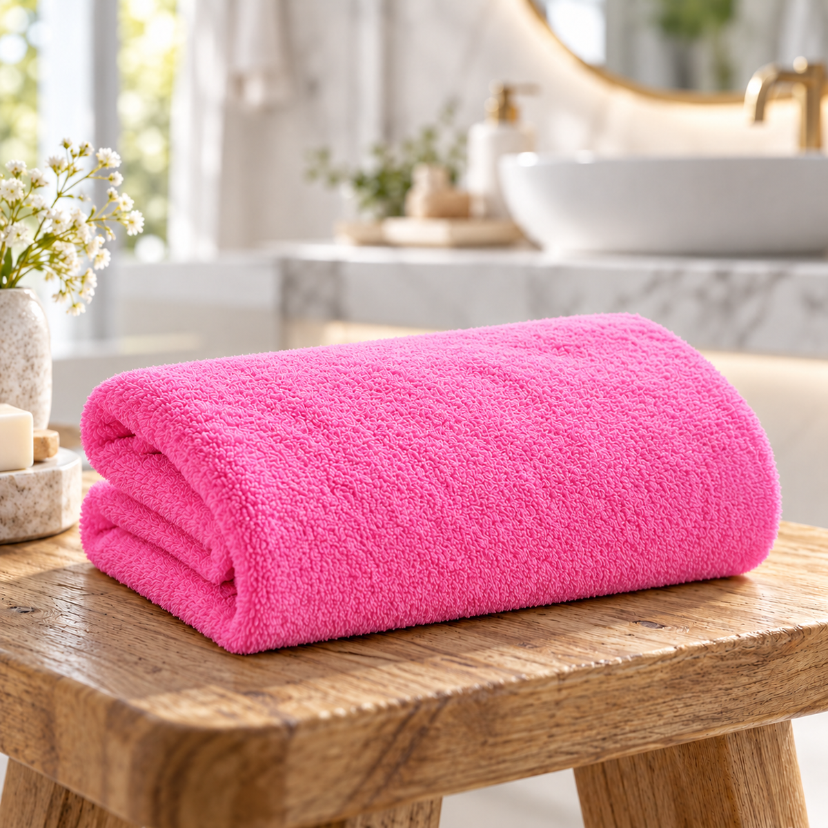 Serviette de bain microfibre