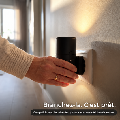 Lumélia - Lampe murale à détecteur crépusculaire
