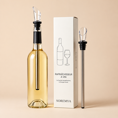 Vinélia – Rafraîchisseur à vin avec bec verseur