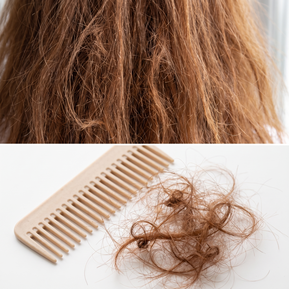 Cheveux secs et cassants