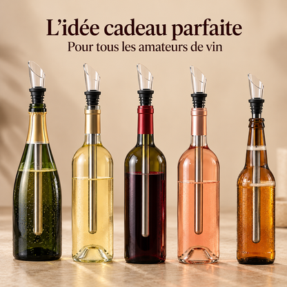 Vinélia – Rafraîchisseur à vin avec bec verseur